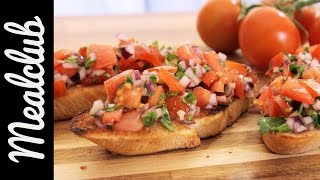 italienisches Bruschetta  MealClub [upl. by Hizar]