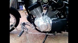 Virago 250 bobber argentina 100 [upl. by Yeldah]