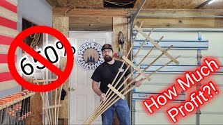 How To Make A Garden Trellis For Huge Profit [upl. by Noiz]