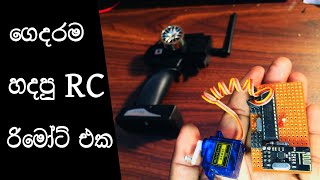 DIY RC Transmitter sinhala NRF24 [upl. by Annaeerb]