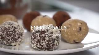 ENERGY BALLS  3 einfache schnelle Rezepte  Projekt Zuckerfrei [upl. by Nan]