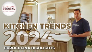 Mailand Küchen DesignWoche 2024 Die neuesten Trends  Eurocucina Überblick [upl. by Leahci]