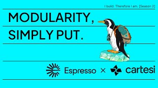 Modularity Simply Put with Espresso CEO Ben Fisch  S2 EP1 [upl. by Nett]