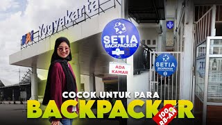 HOTEL KHUSUS BUAT KALIAN YANG BACKPACKERAN DI JOGJA 😍 [upl. by Rabma]