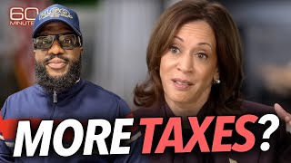 quotGoing To Tax Rich People To Pay For My Programsquot Kamala Harris Loses It When Grilled By Reporter [upl. by Paget]