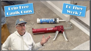 Drip Free Caulk Guns  Do They Work [upl. by Clayson295]