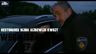 WEGMISBRUIKERS  Bestuurder bijna rijbewijs kwijt [upl. by Mya643]