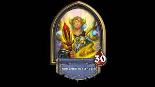 Transcendence Anduin All Hero Quotes  Hearthstone [upl. by Ellerihs]