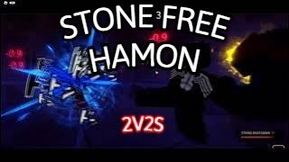 Stone Free Hamon in 2v2s is good YBA [upl. by Araes12]