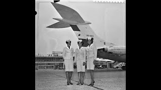 GHANA AIRWAYS RECEPTIONISTS TRAIN IN LONDON 1960 [upl. by Anawit]