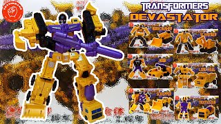 Transformers Constructicons amp Devastator Yellow [upl. by Enitnelav]