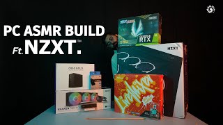 Build A Beast  ASMR PC build with GossipGG ft NZXT [upl. by Kcirddahc]