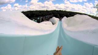 HD Slush Gusher at Blizzard Beach Water Park Orlando FL [upl. by Natrav]