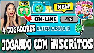 JOGANDO ONLINE COM INSCRITOS NO PAZU AVATAR WORLDCÓDIGO JOGAR JUNTO  MARY GAMES AO VIVO [upl. by Ylenaj167]