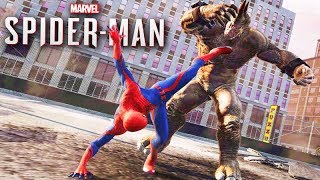 A QUEDA do GUINDASTE GIGANTE  SPIDERMAN PS4 [upl. by Seyler663]