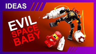 Evil LEGO Space Baby  Should This Even Exist [upl. by Anaiad]