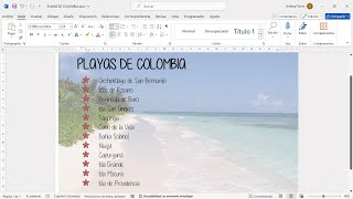 Cómo crear viñetas personalizadas en Word [upl. by Yeargain]