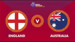 Netball World Cup 2023 England vs Australia Quarter 2 [upl. by Ennaitsirk658]