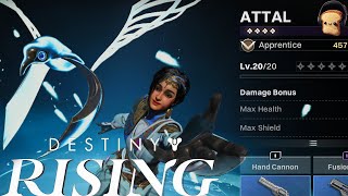 ATTAL ability and patrol zone showcase CLOSED ALPHA TEST  Destiny Rising [upl. by Levins]