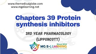 Protein Synthesis Inhibitors  Chapter 39 Chemotherapeutic Drugs Lipponcott Pharmacology [upl. by Ailin]