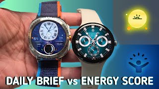 Galaxy Watch Ultra amp Pixel Watch 3 Morning Brief Readiness Score Comparison [upl. by Leola]