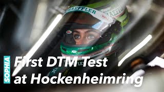 SOPHIA FLOERSCH  First official test days in Hockenheim with my AUDI R8 LMS GT3  DTM  ABT  2021 [upl. by Haddad]