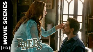 Battery Salla  Raees  Movie Scene  Shah Rukh Khan Mahira Khan [upl. by Danya]