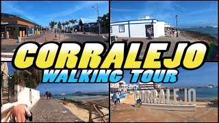 CORRALEJO Walking Tour  Fuerteventura  Canary Islands 4k [upl. by Scibert]