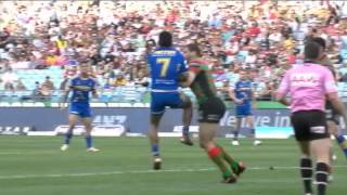 Round 25 2012 Highlights  Rabbitohs vs Eels [upl. by Artenra746]