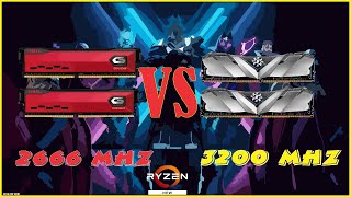 Ryzen 3 3200G  Vega 8  2666Mhz vs 3200Mhz RAM [upl. by Biamonte912]