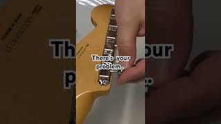 Theres your problem Loose tuners [upl. by Eentihw]