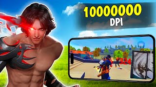 What Happens 🤔 If Use 10000 DPI In Free Fire 🔥  Garena Free Fire [upl. by Kilby]