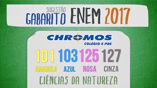 Gabarito ENEM 2017 CHROMOS  Prova Amarela Questão 101  Biologia [upl. by Ume165]