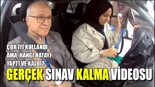 GERÇEK SINAVDA NASIL KALDI ÇOK İYİ KULLANMASINA RAĞMEN NASIL BİR HATA YAPTI VE KALDI [upl. by Surtimed]