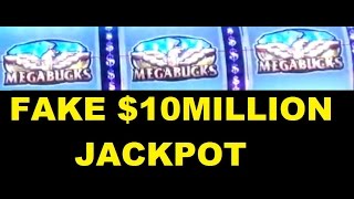 DEMO Megabucks Jackpot from G2E  What it looks like [upl. by Sahc]