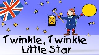 Twinkle Twinkle Little Star  englische Kindergarten Lieder  Kinderlieder [upl. by Lenard]