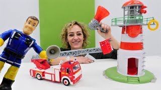 Die Wunderbox  Feuerwehrmann Sam  Wir zählen die Feuerwehrautos [upl. by Ddej852]