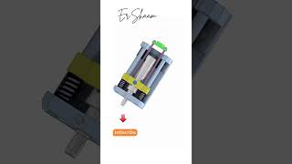 Quick Return Mechanism shorts solidworks  Engineering  mechanicalengineering automation [upl. by Snyder192]