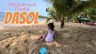 Dasol Pangasinan  Villa Balinmanok Recudo 2  White Sand Beach [upl. by Cheryl348]