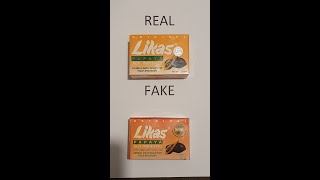 ORIGINAL Real VS FAKE LIKAS PAPAYA Soap  UK London Shop Visit [upl. by Aeiram]