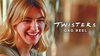 Twisters Gag Reel Part 2  Twisters [upl. by Camus]