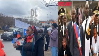 19 MAI 24 GWO MANIFESTASYON DIASPORA YO BLOKE LARI CANADA YO DI YO PA VLE FOS ETRANE [upl. by Anama]