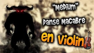 Danse Macabre en ViolínHow to PlayTutorialTabsheet musicComo TocarManukesman [upl. by Yhotmit]