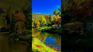 Garden of Nymph  Giardino dí Ninfa สวนดอกไม้ผลไม้ ที่มีชื่อเสียงของอิตาลี beautifulgarden Italy [upl. by Chloris]