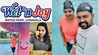 Wet N Joy Water Park Lonavala  Water Park In Monsoon  Ticket Price Rides Food Complete Details [upl. by Wahs]