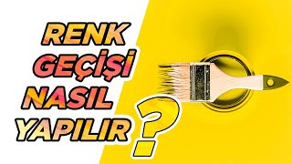 YAĞLI BOYA RENK GEÇİŞİ  KULLANDIĞIM FIRÇALAR [upl. by Harol]