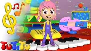 TuTiTu Toys and Songs for Children  Music Table Song [upl. by Rhyner]