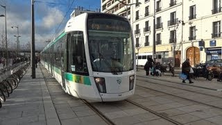 Tramway de Paris  Inauguration du prolongement du tramway T3 [upl. by Freda493]