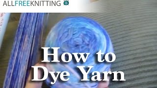 How to Dye Yarn Symmetrical Colorways [upl. by Stedt152]