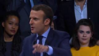 Extrait du discours d’Emmanuel Macron à la Porte de Versailles [upl. by Pandora354]